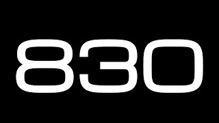 830 Second Countdown Timer / NO SOUND