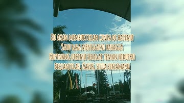Satu rasa cinta - Arief lirik (cover) by Indah yastami