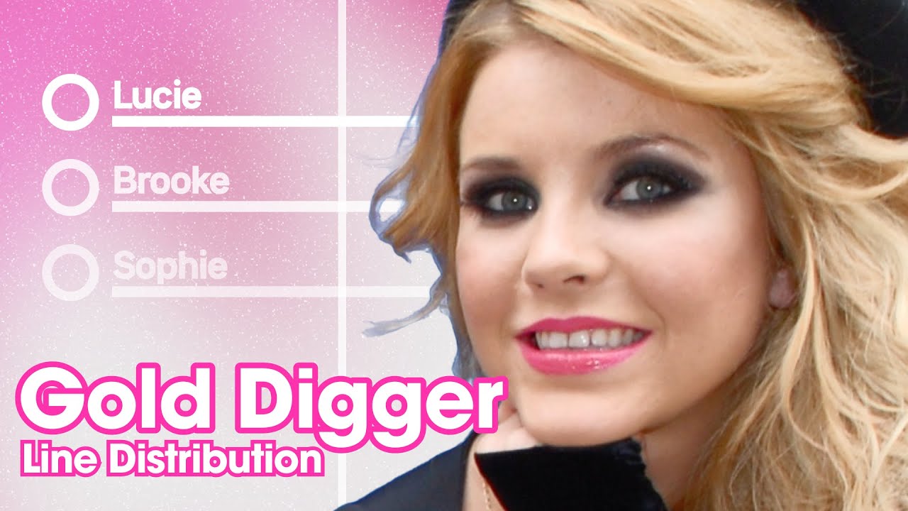 Dolly Rockers - Gold Digger (Line Distribution/Color Coded Lyrics)