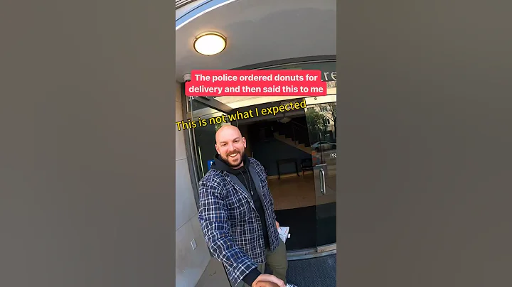 I did not expect him to say that to me #ubereats #doordash #shorts