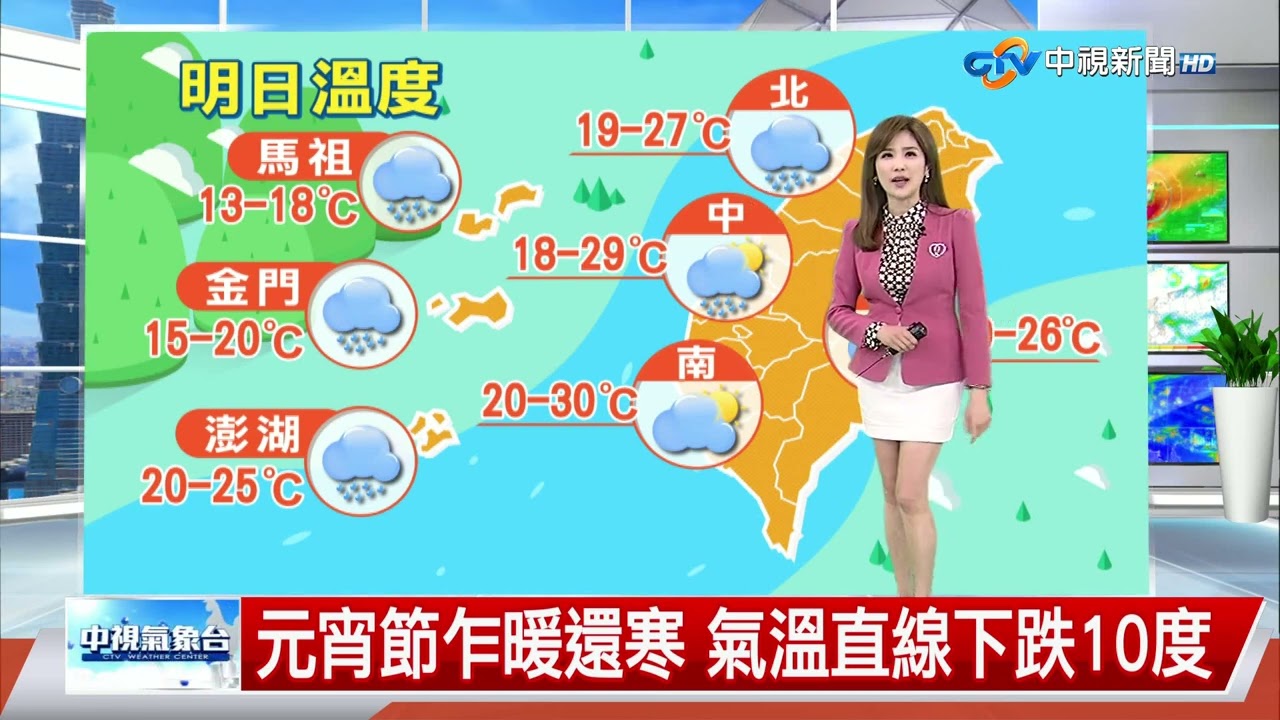 【彥廸氣象報報】玉山228小雪人出沒 積雪達4公分│中視晚間氣象 20260228