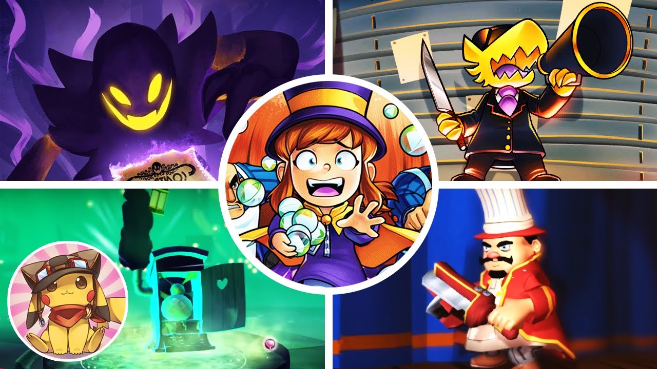 A Hat in Time All Bosses [2K 60FPS] YouTube