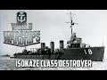 World of Warships - Isokaze Class Destroyer