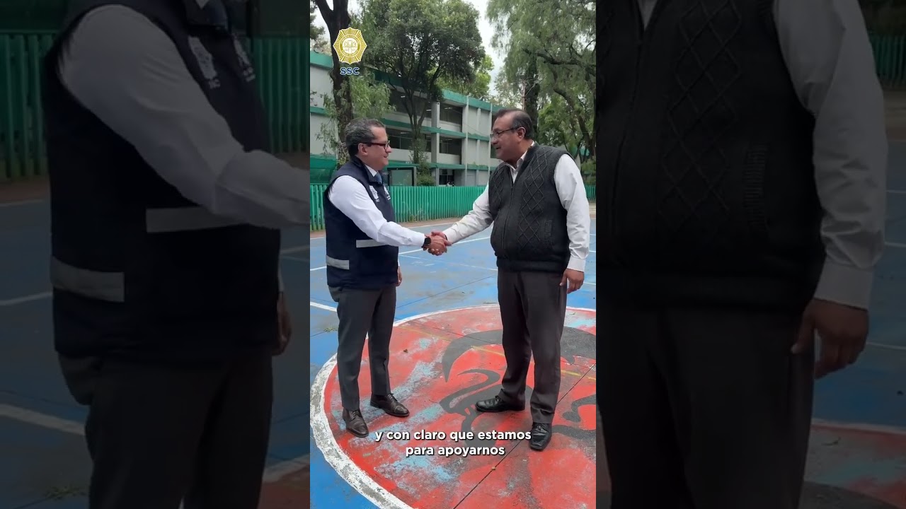Personal de la #SSC realiza acciones de prevención y seguridad en las escuelas públicas y privadas