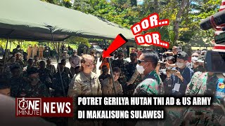Portrait Of Tni And Us Army Forest Guerrilla In Makalisung Sulawesi