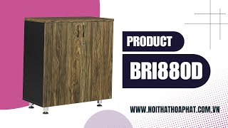 Tủ tài liệu thấp BRI880D - Giải pháp lưu trữ hiệu quả cho văn phòng