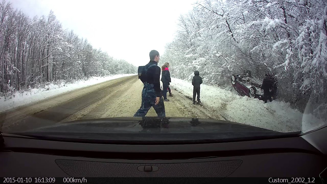 ДТП трасса Туапсе - Майкоп - YouTube