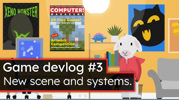 Game devlog #3 - New scene and systems - GDevelop
