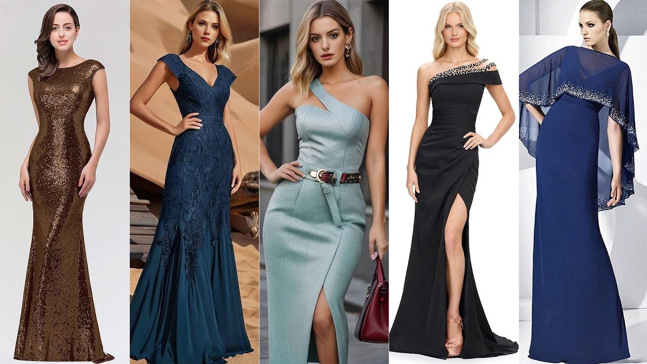 Mother Of Bride Dresses Asymmetrical Mermaid Wedding Dress Floor Length Evening Gowns