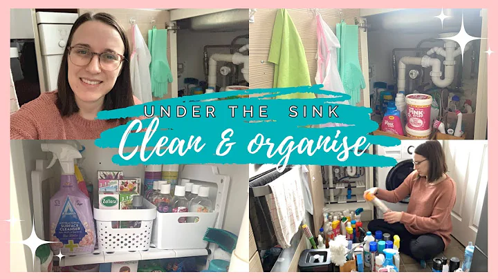 UNDER SINK CLEANING CUPBOARD CLEAN & ORGANISE | CO...