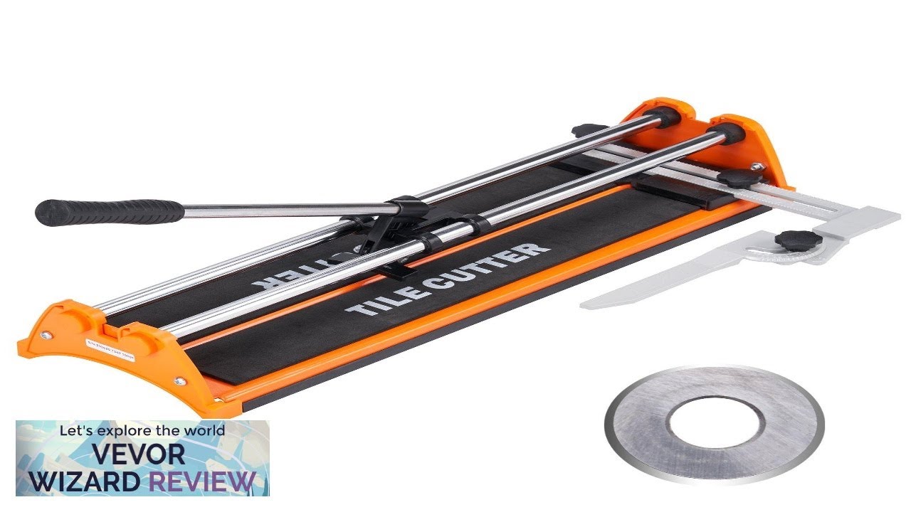 VEVOR Manual Tile Cutter 17 inch Porcelain Ceramic Tile Cutter with Tungsten Review