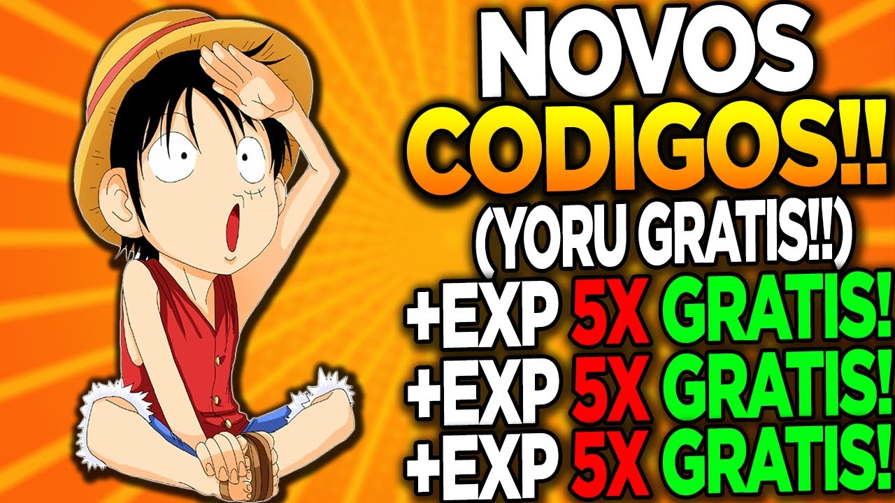 SAIU! TODOS OS NOVOS CODIGOS *YORU GRATIS* no BLOX FRUITS! 