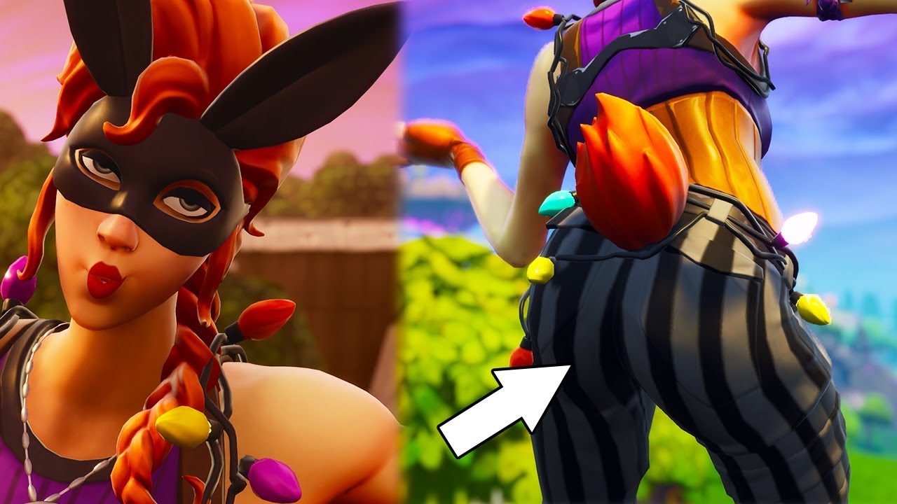Fortnite Bunny Skin Hot Fortnite Hot Bunnymoon Skin Showcased New Season 6 Youtube