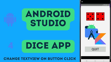 Update the TextView when the Button is clicked. Lesson 4  // Dice roll app