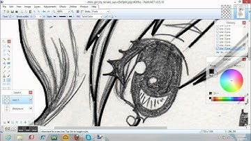 Chibi - how to draw using Paint.NET [ or how to trace ]