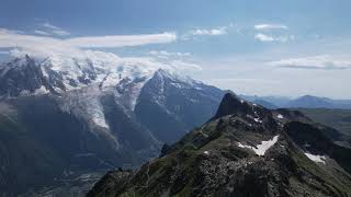 Chaine du Mont Blanc - Col du Brévent -DJI AIR 2S