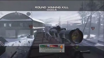 MW2 Insane Top Spin Wallbang 360 Cross the Map GWK Trickshot!