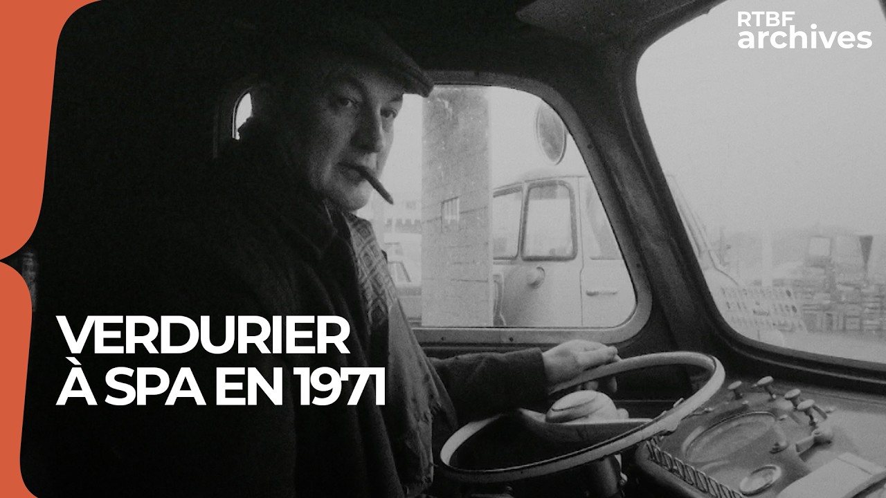 Métier vintage : verdurier indépendant à Spa en 1971 - RTBF Archives