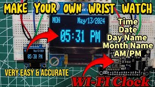 WIFI OLED Display Wrist Watch ⌚