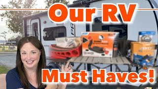 Favorite RV Items!  We Don't Camp Without These!