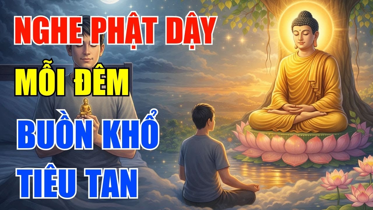 Nghe Phật Dạy Mỗi Đêm - Tâm An Buồn Khổ Tan Biến, Cuộc Sống Bình Yên Hạnh Phúc!|Nương Tựa Bình An