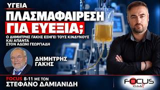Ο ΔΗΜΗΤΡΗΣ ΓΑΚΗΣ ΕΞΗΓΕΙ ΤΟΥΣ ΚΙΝΔΥΝΟΥΣ ΚΑΙ ΑΠΑΝΤΑ ΣΤΟΝ ΑΔΩΝΙ ΓΕΩΡΓΙΑΔΗ