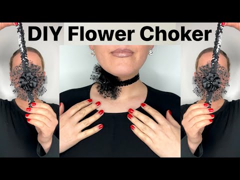 DIY Flower Lace Choker - Likely By Sea