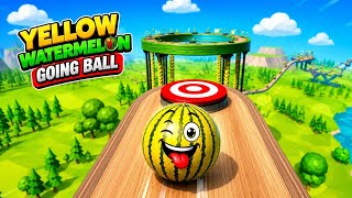 Yellow Watermelon Going Balls Adventure!