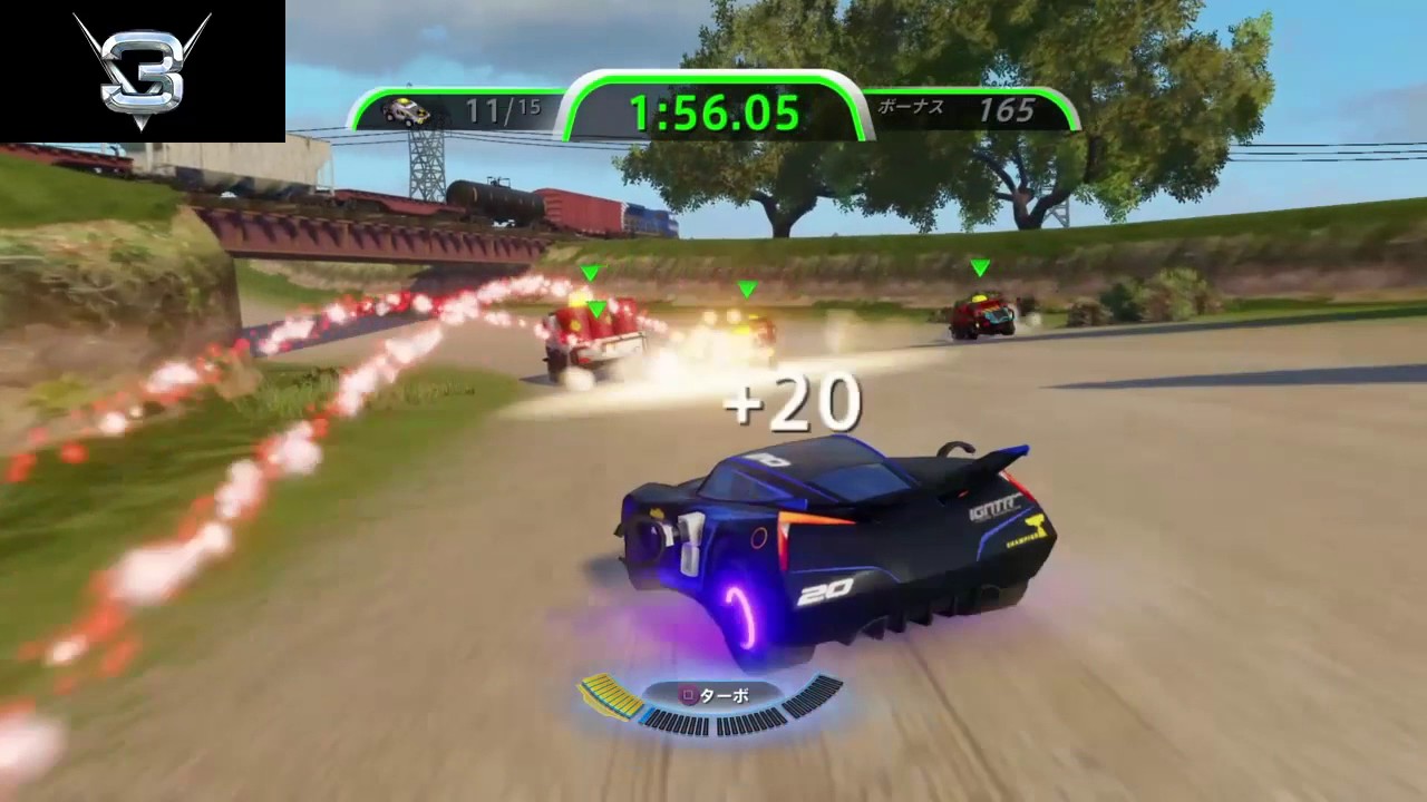 Ps4 カーズ3 イラスト動画にディズニー公式から返信来たのでテンションあげてレースする Cars3 Game Play Youtube