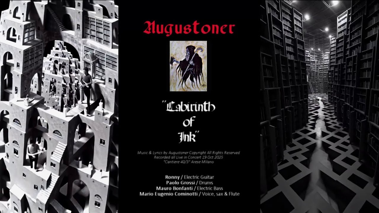 Labirinth Of Ink - AUGUSTONER Live 19 Oct 2025 Cantiere 40/3 Arese Milano