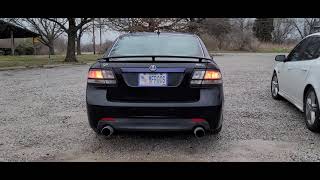 Saab 9-3 2008 Aero and 2010 2.0T xwd idle comparison