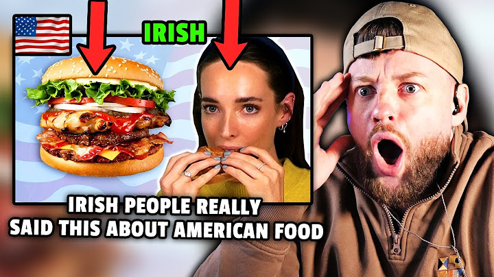 Reacting to Irish People Try American Burgers for the First Time!