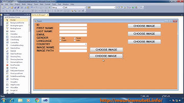 10. VB.NET AND MYSQL DATABASE CRUD - How To Add Buttons On A Form