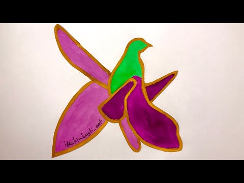 XARIBÜLBÜL simvolu çəkmək / How to draw KHARIBULBUL