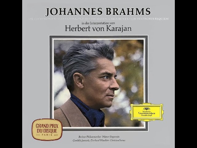 Brahms - Concerto pour violon : Finale : G.Kremer / Philh Berlin / H.von Karajan