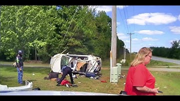 Don’t Run! Arkansas State Police FLIP Suspect’s Car in High-Speed Chase