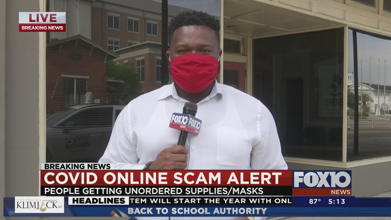 COVID online scam alert