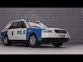 AUDI A6, полицейские машины мира, 1:43