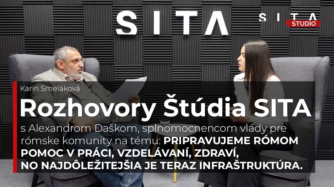 Alexander Daško, splnomocnenec vlády SR pre rómske komunity | Štúdio SITA
