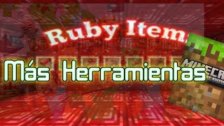 🗣RUBY ITEMS🔥ADDON PARA MINECRAFT| ADDONS PARA SERIES SURVIVAL screenshot 1