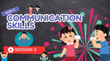 Communication Skills Class 9|Unit-1| Session-2| Verbal Communication|Employability skills
