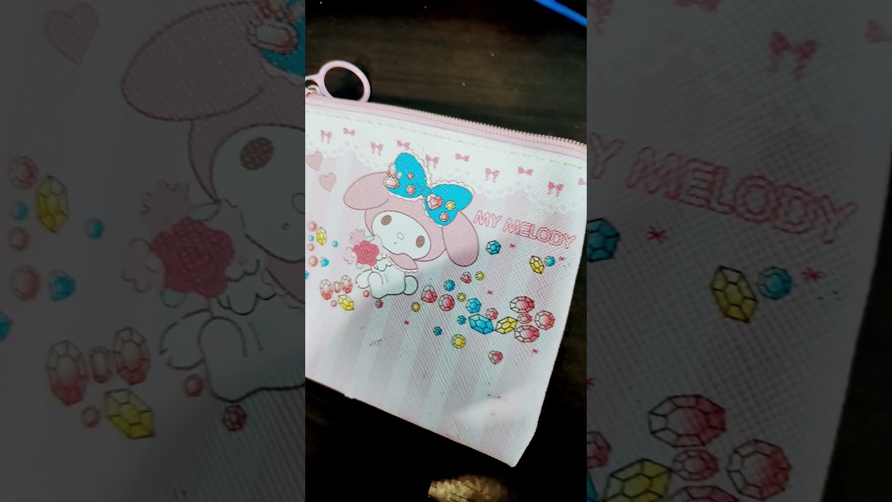 my melody wallet. my girl love it