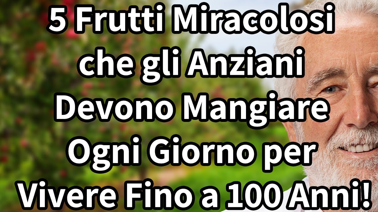 5 Migliori Frutti che gli Anziani Dovrebbero Mangiare Ogni Giorno - Per ...