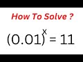 Nice math olympiad challenge 001x11  best trick