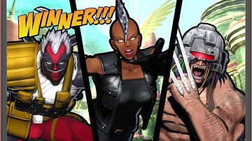 ULTIMATE MARVEL VS. CAPCOM 3 Deadpool,Wolverine,Storm Gameplay Request