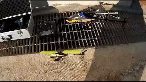 walkera v120d02s flight with film canopy