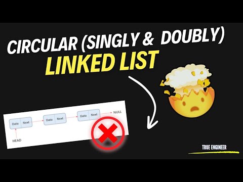 Circular Singly Linked List and Circular Doubly Linked List | Data ...
