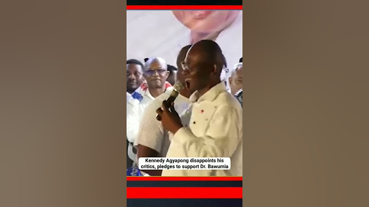 Kennedy Agyapong disappoints his critics, pledges to support Dr. Bawumia
