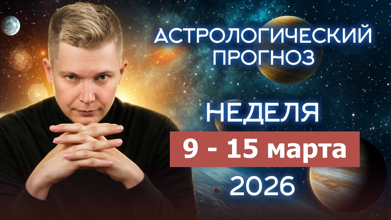 9 - 15 марта Не ищи логики, ее здесь нет. Неделя на эмоциях. Душевный гороскоп Павел Чудинов