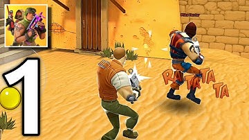 Respawnables - Online PvP Battle Gameplay Part 1- Sandrown ( Android/IOS)